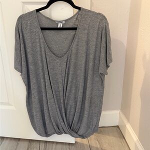Old Navy Heather Gray Women's Blouse